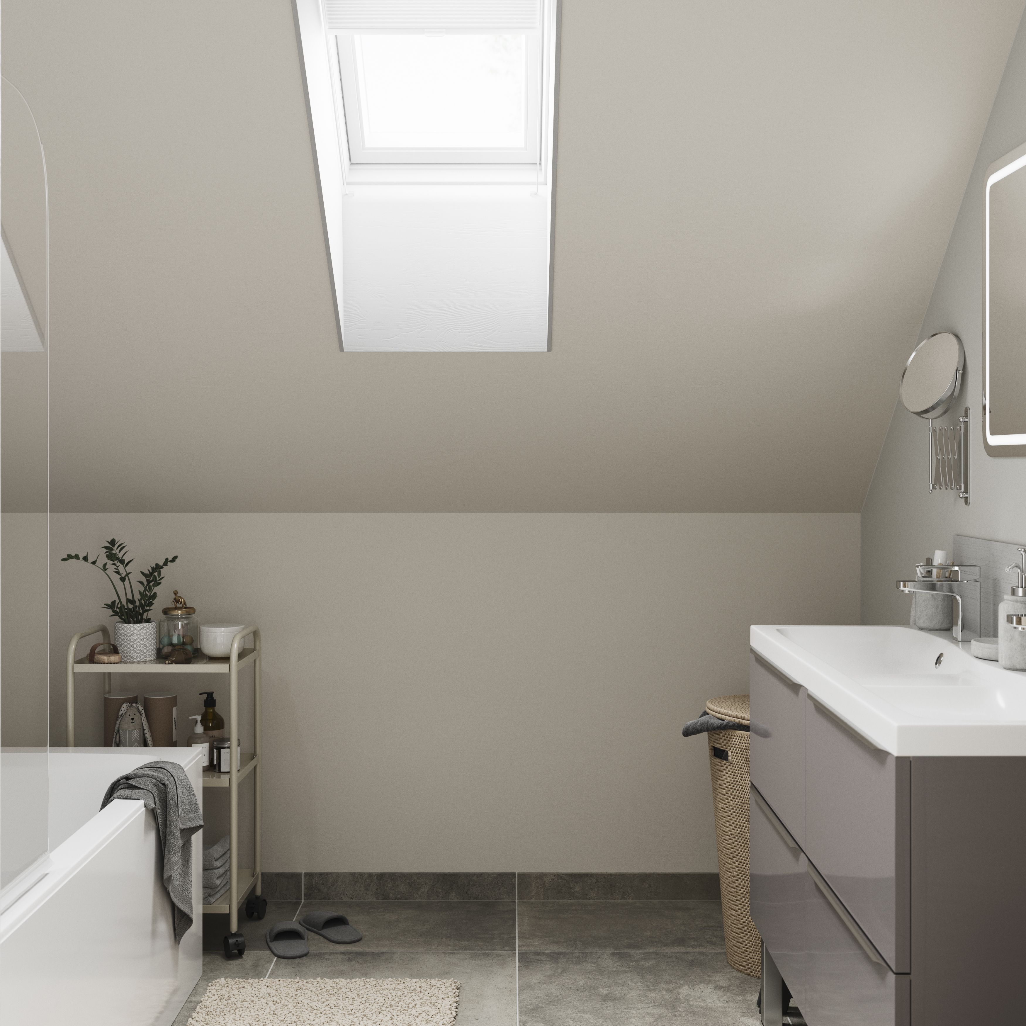 GoodHome Bathroom Cancun Soft sheen Wall & ceiling Emulsion paint, 2.5L