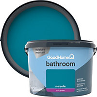 GoodHome Bathroom Marseille Soft sheen Emulsion paint, 2.5L
