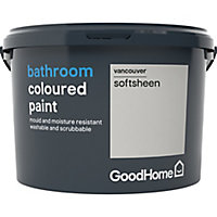 GoodHome Bathroom Vancouver Soft sheen Emulsion paint, 2.5L