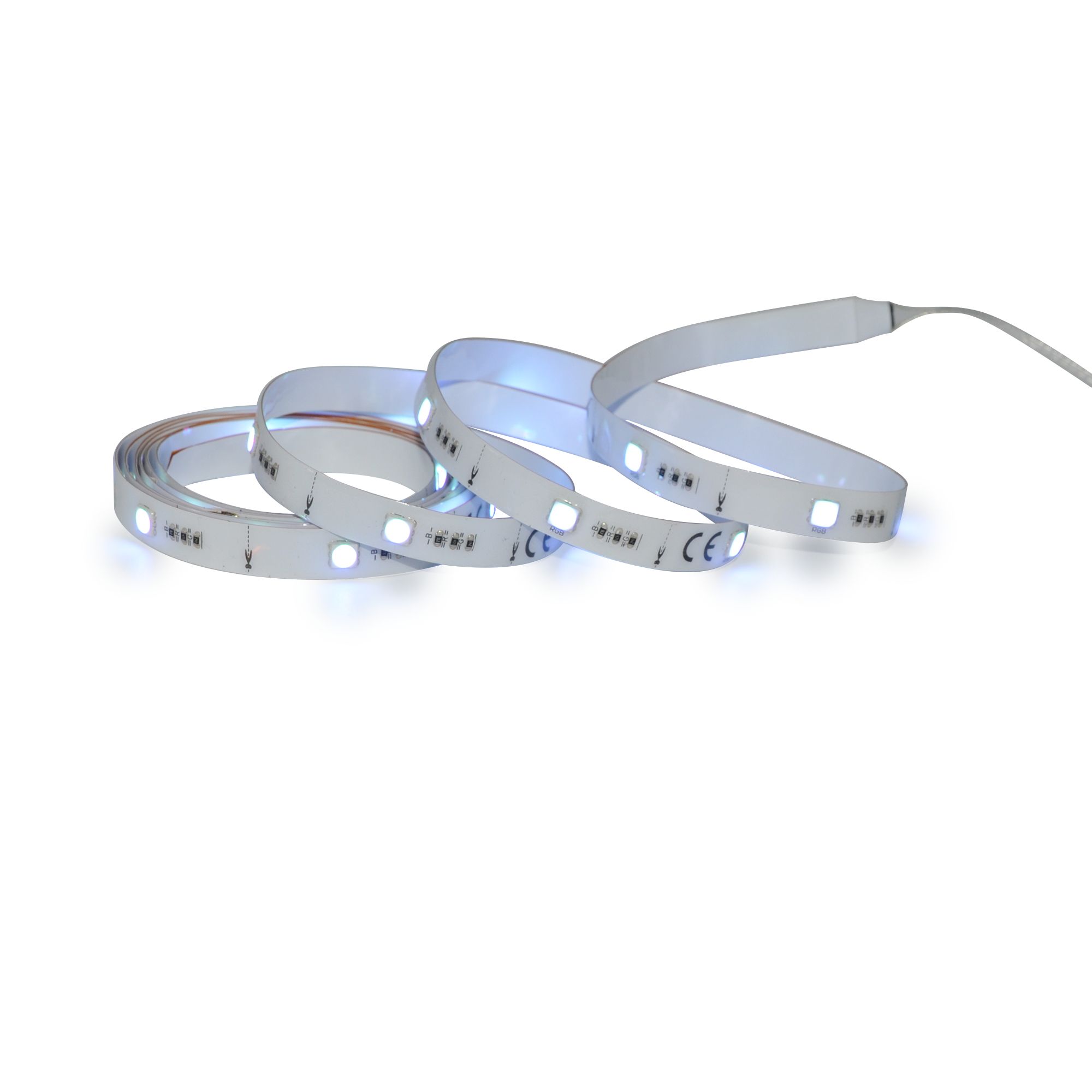 Battery led deals strip lights b&q