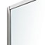 GoodHome Beloya Chrome effect Left-handed Offset quadrant Shower Enclosure & tray - Corner entry double sliding door (H)195cm (W)100cm (D)90cm