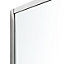 GoodHome Beloya Chrome effect Right-handed Offset quadrant Shower Enclosure & tray - Corner entry double sliding door (H)195cm (W)100cm (D)80cm