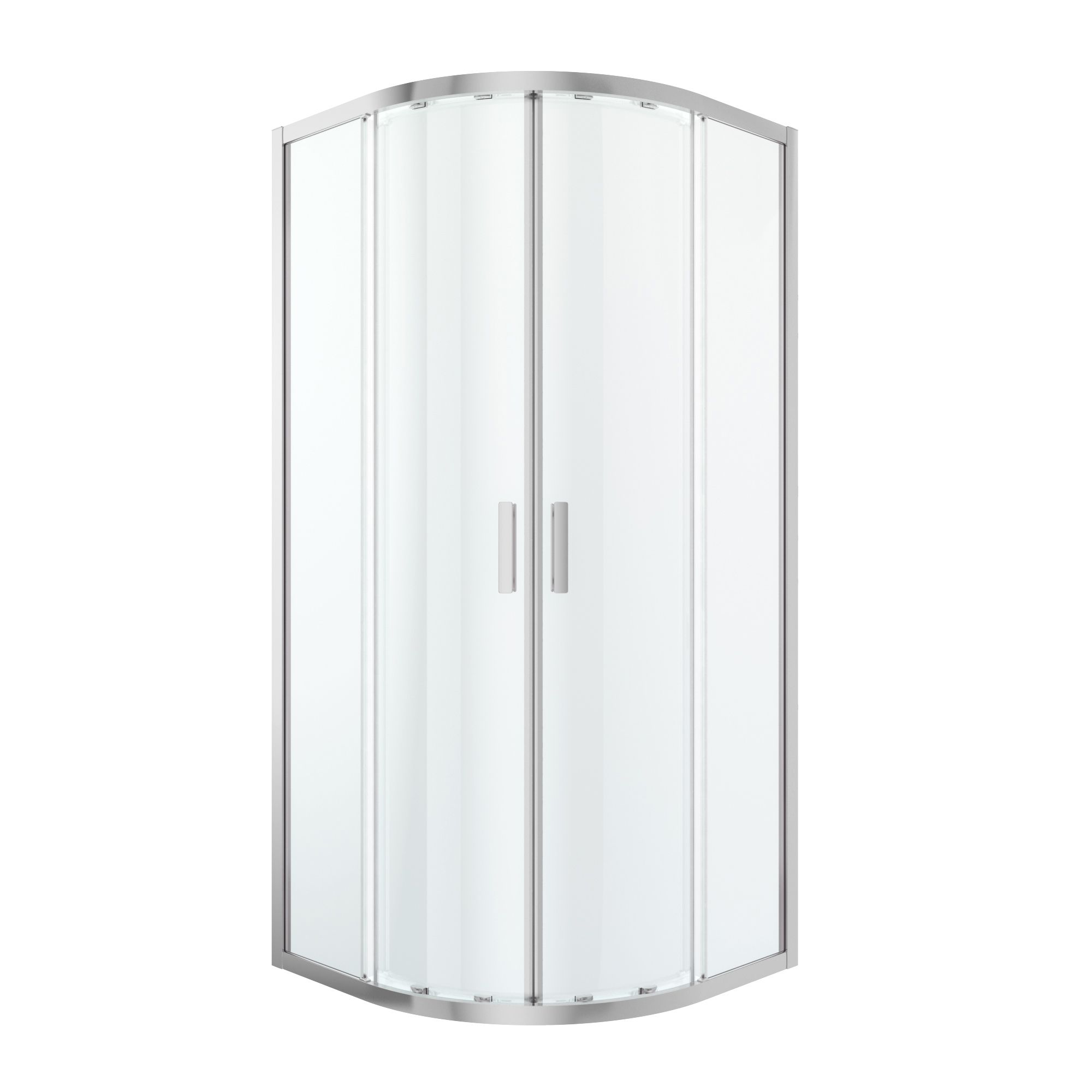 GoodHome Beloya Quadrant Shower Enclosure & tray with Corner entry