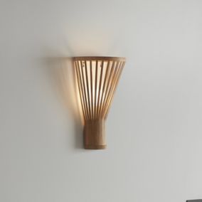 GoodHome Bendego Natural Wall light