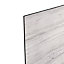 GoodHome Berberis Grey Travertine effect Laminate & particle board Back panel, (H)6000mm (W)30000mm (T)10mm