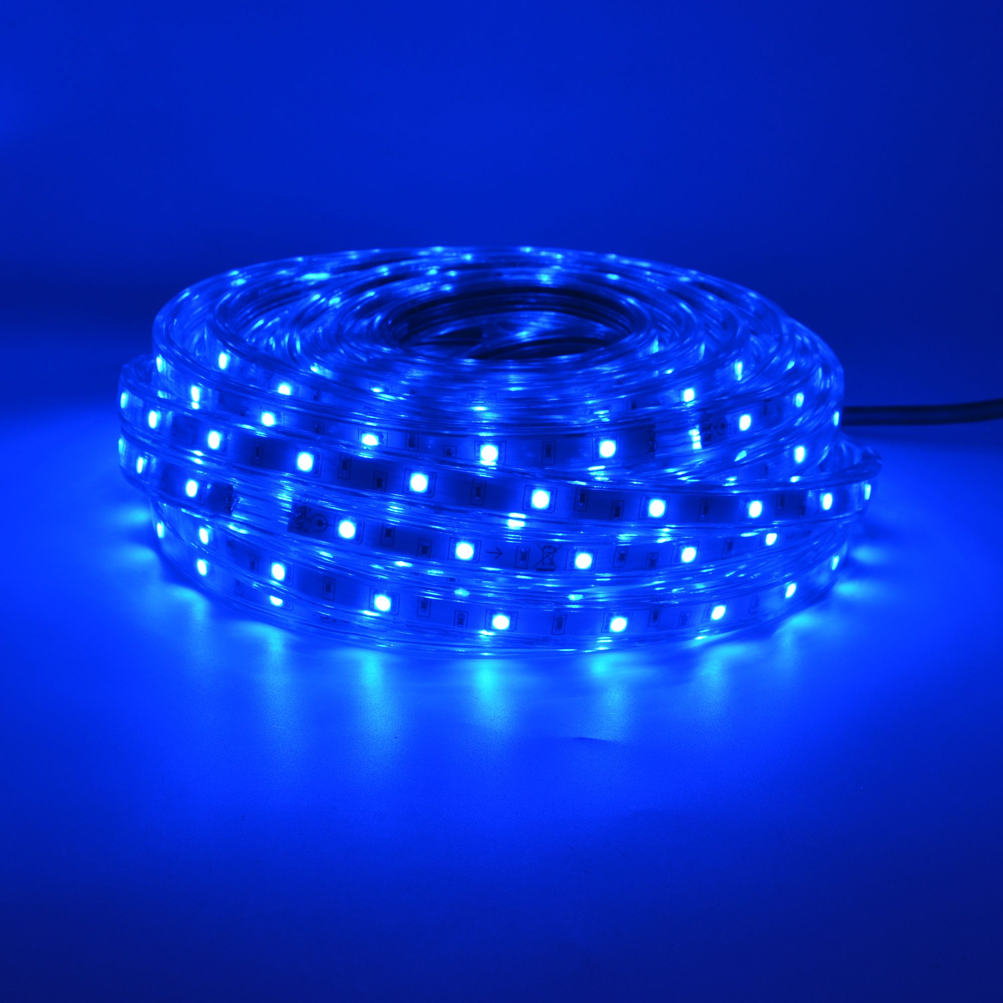 GoodHome Berin Mains-powered (plug-in) LED RGB Strip light IP65 4000K (L)15m