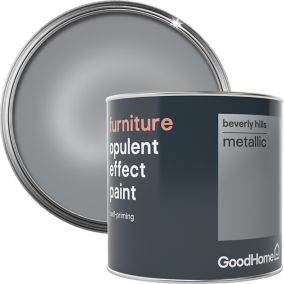 GoodHome Beverly hills Metallic effect Furniture paint, 500ml
