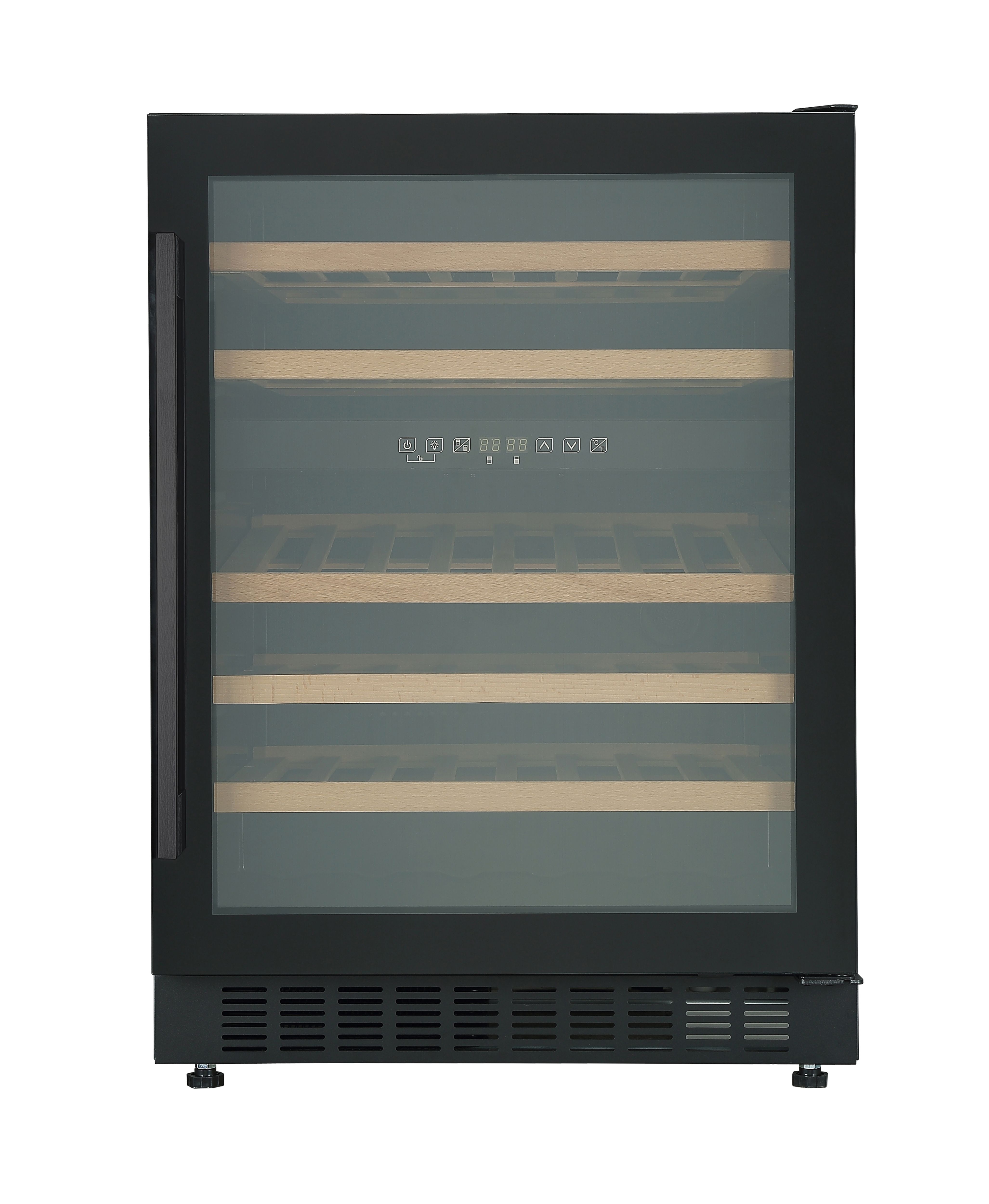 GoodHome BIWCB60UK Built-in & freestanding Wine cooler - Black