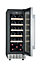 GoodHome BIWCS30UK Built-in & freestanding Wine cooler - Stainless steel effect