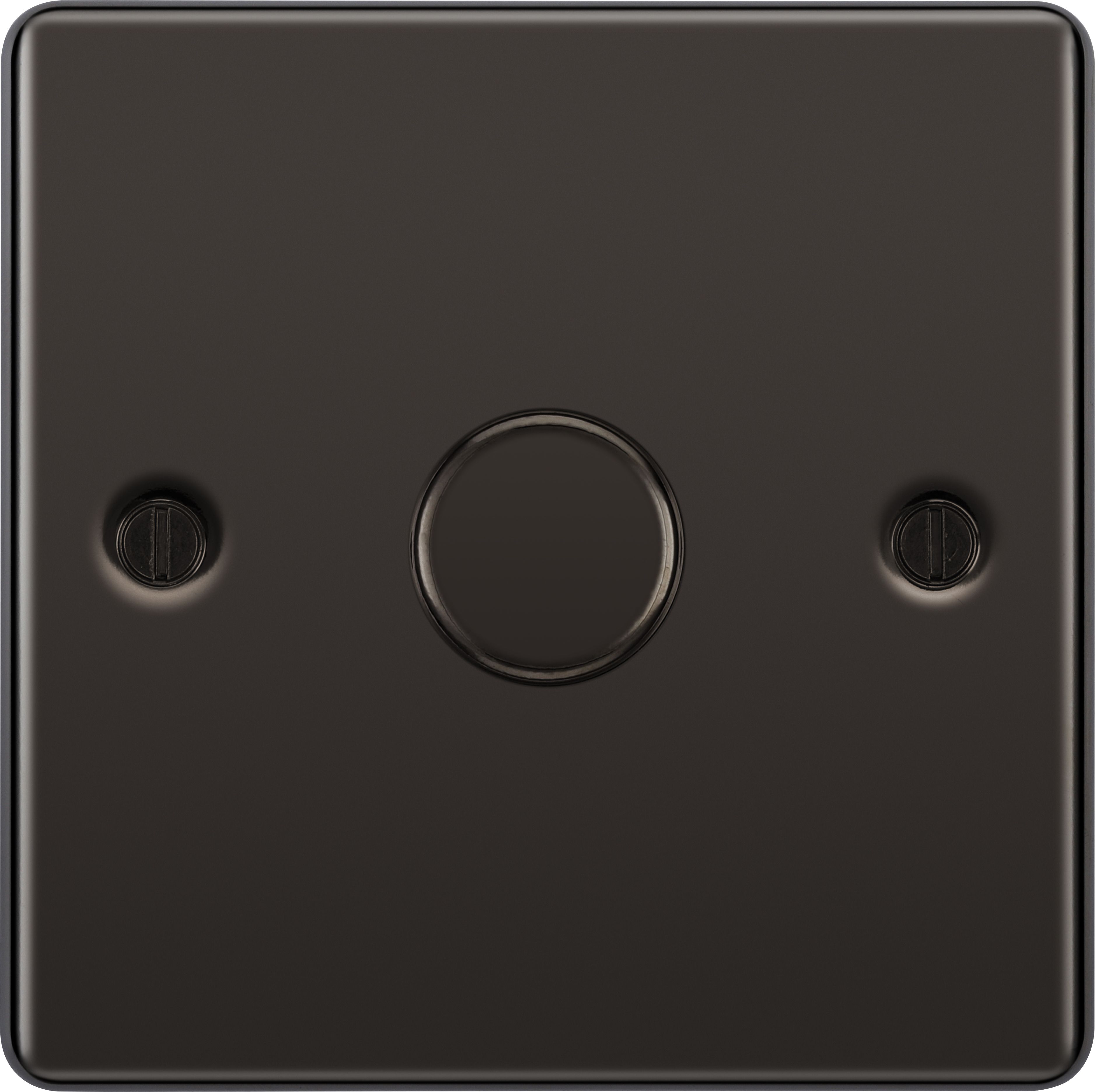 GoodHome Black Nickel profile Single 2 way 400W Dimmer switch