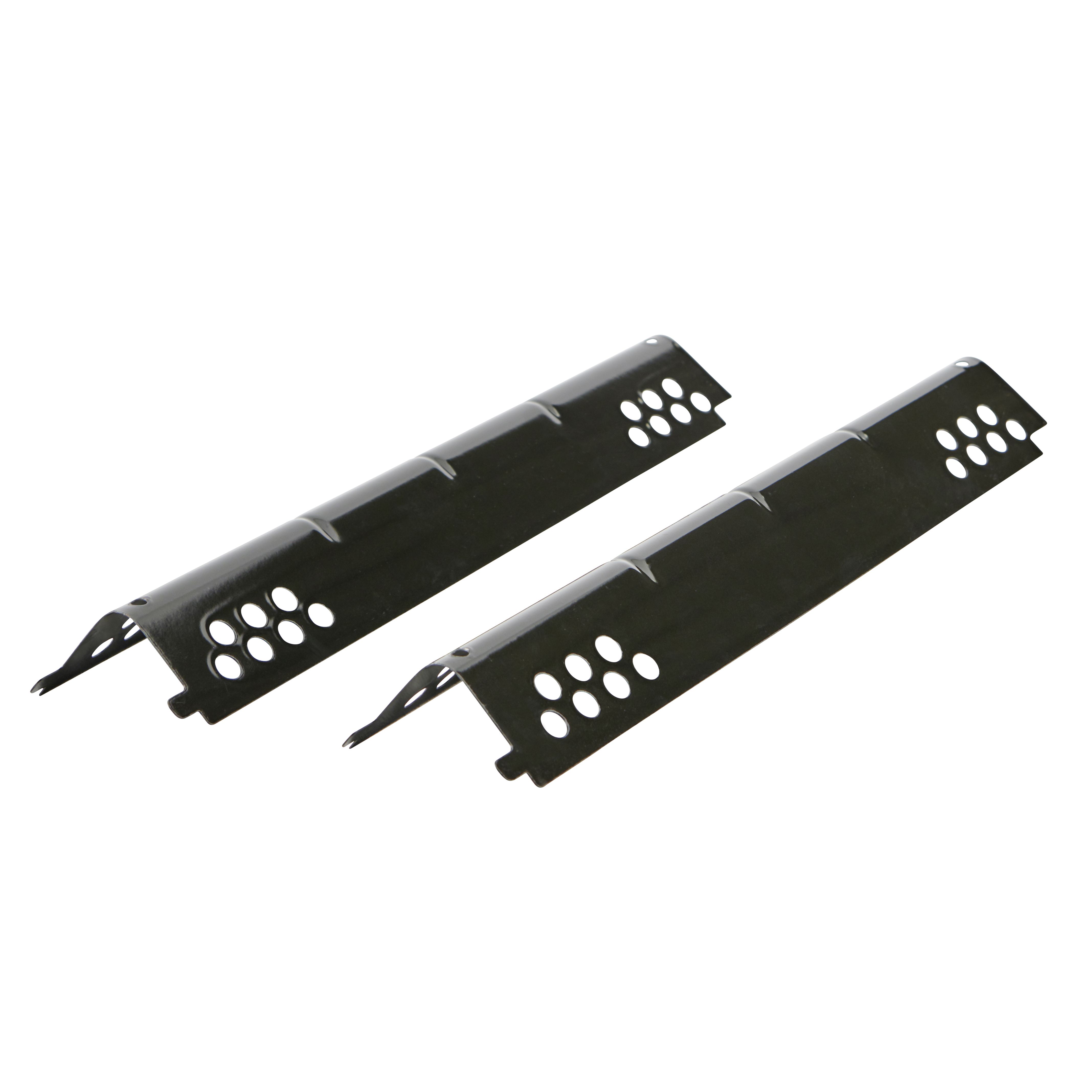 GoodHome Black Steel Barbecue heat diffuser 0.6mm Pack of 2