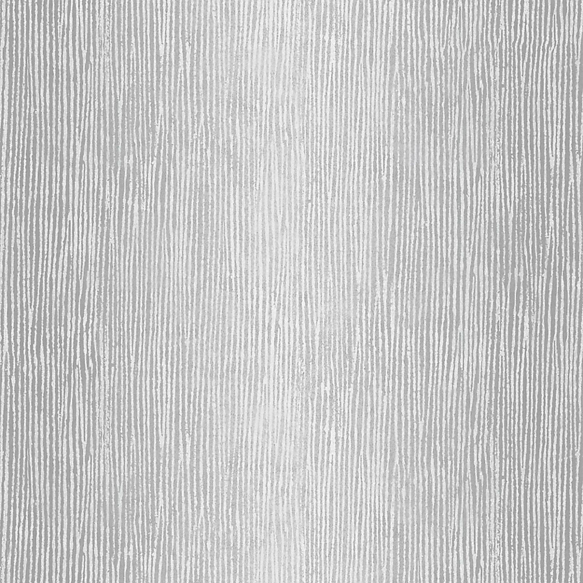 GoodHome Bloxholm Grey Silver effect Striped Textured Wallpaper