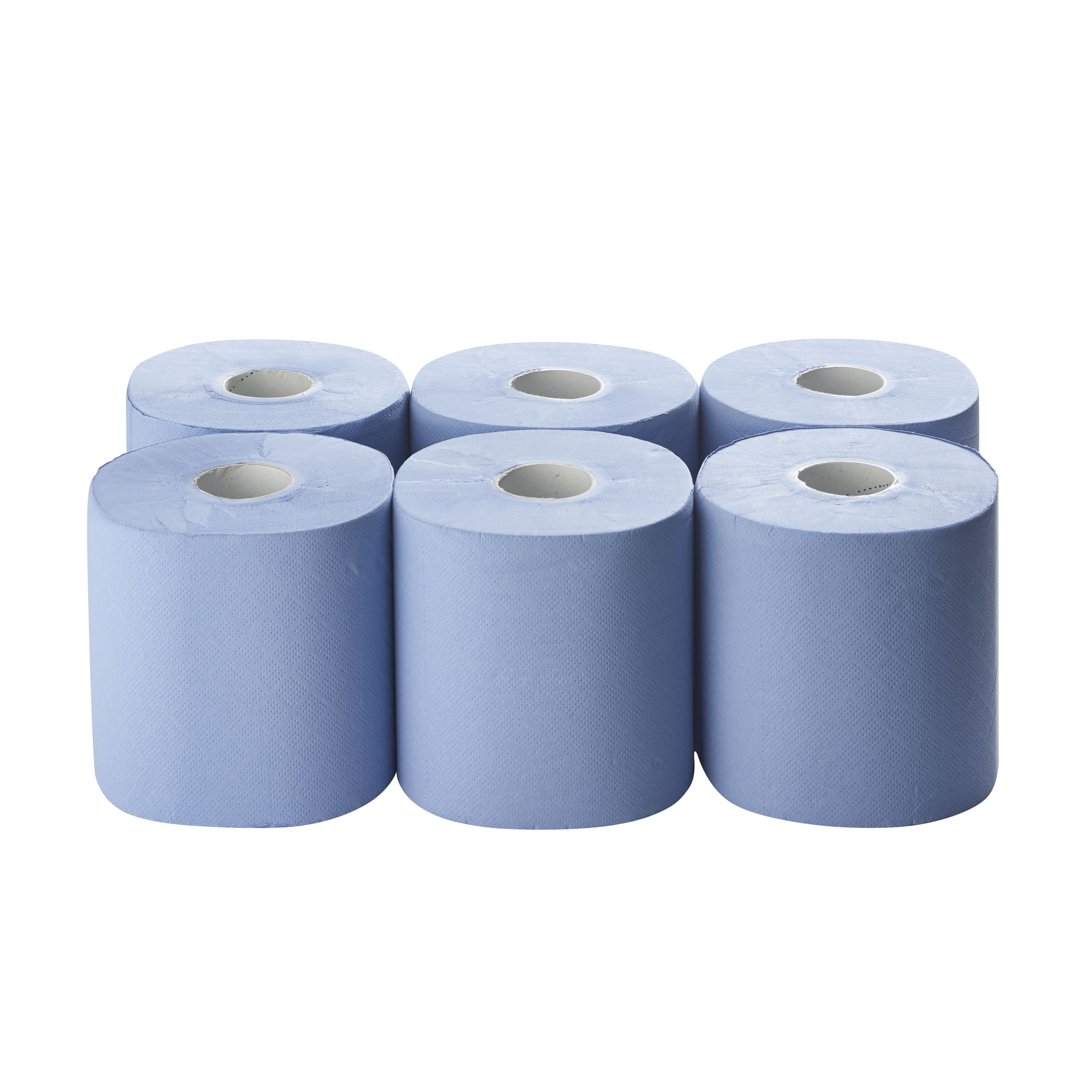 GoodHome Blue Paper roll, Pack of 6