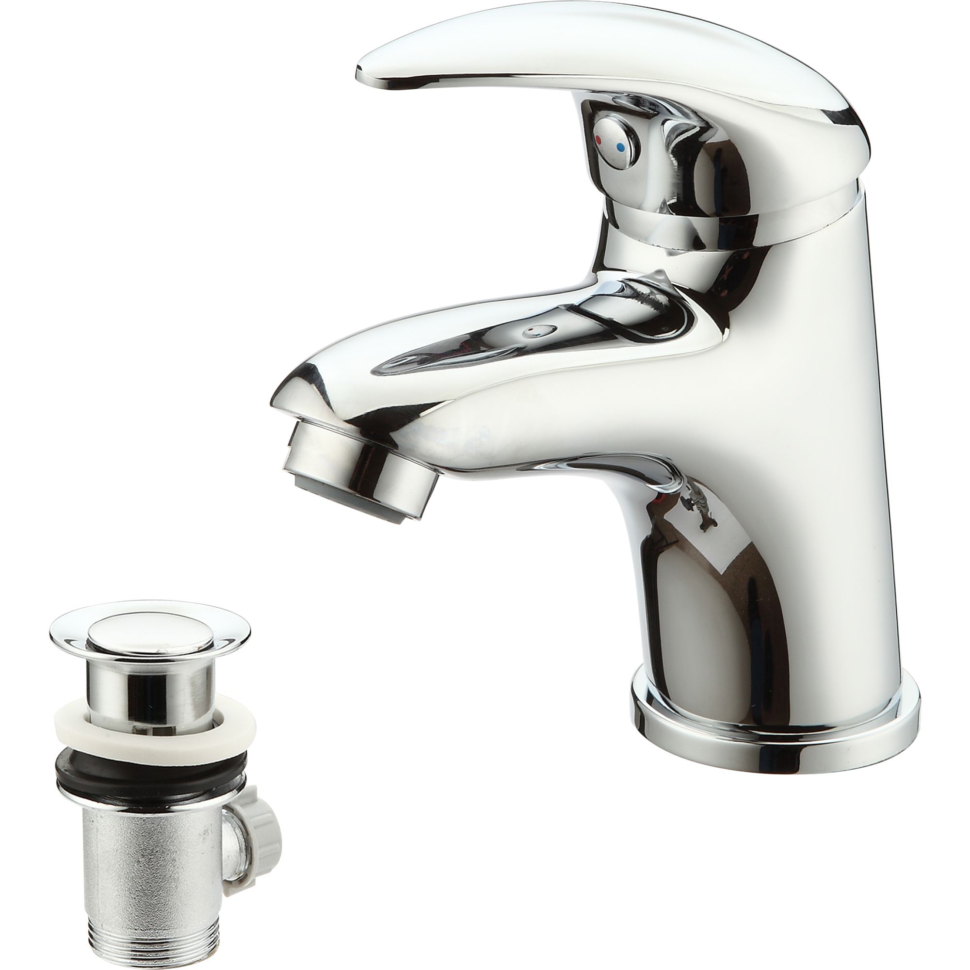 GoodHome Blyth Basin Mono mixer Tap