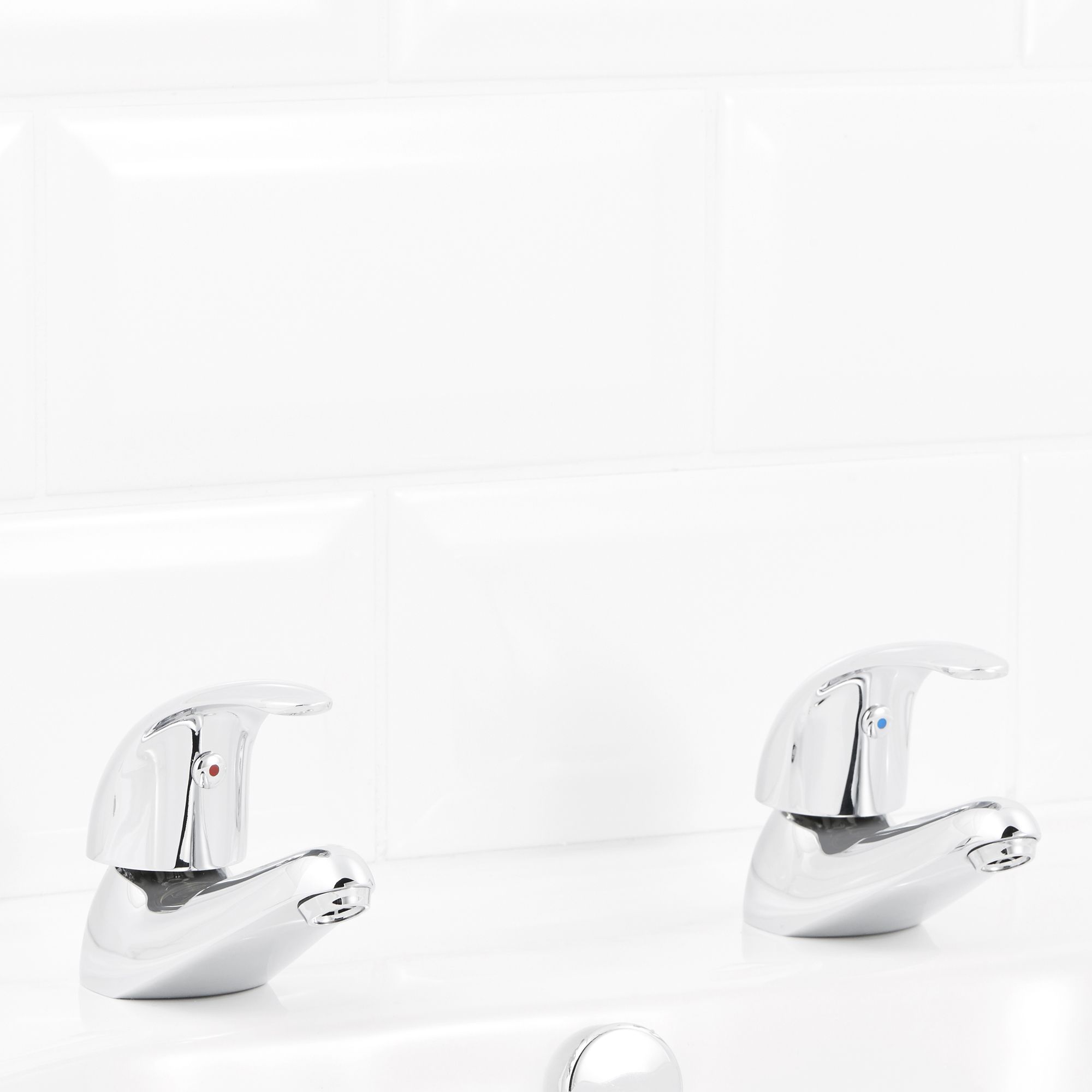 GoodHome Blyth Contemporary Basin Pillar Tap