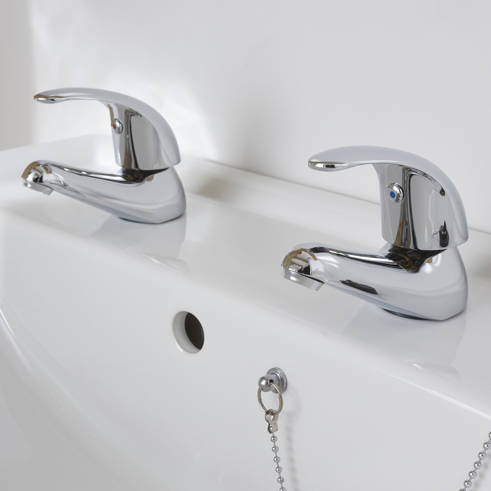 GoodHome Blyth Contemporary Basin Pillar Tap