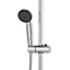GoodHome Blyth Wall-mounted Diverter Shower kit with 2 shower heads
