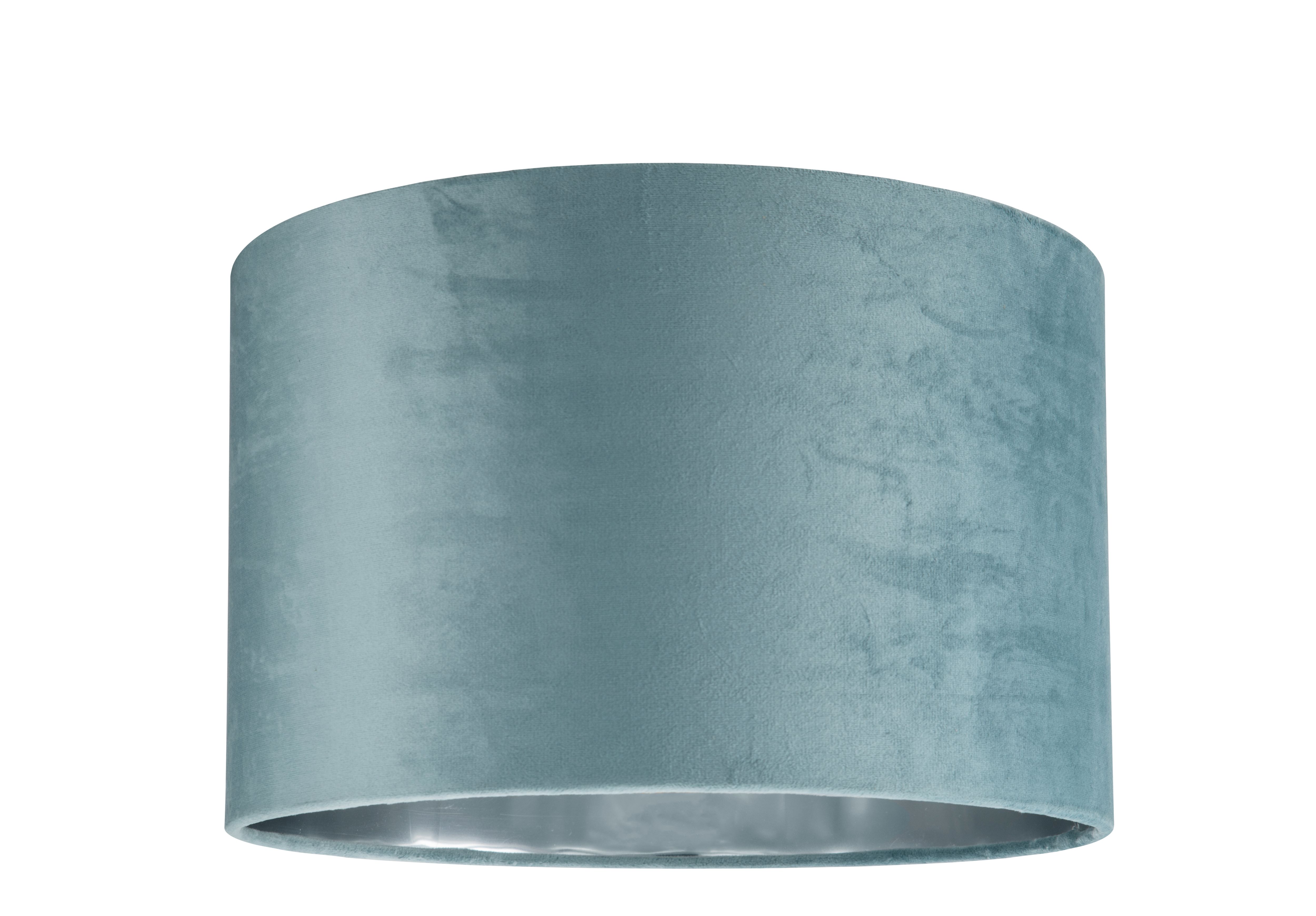 Light blue deals lamp shade