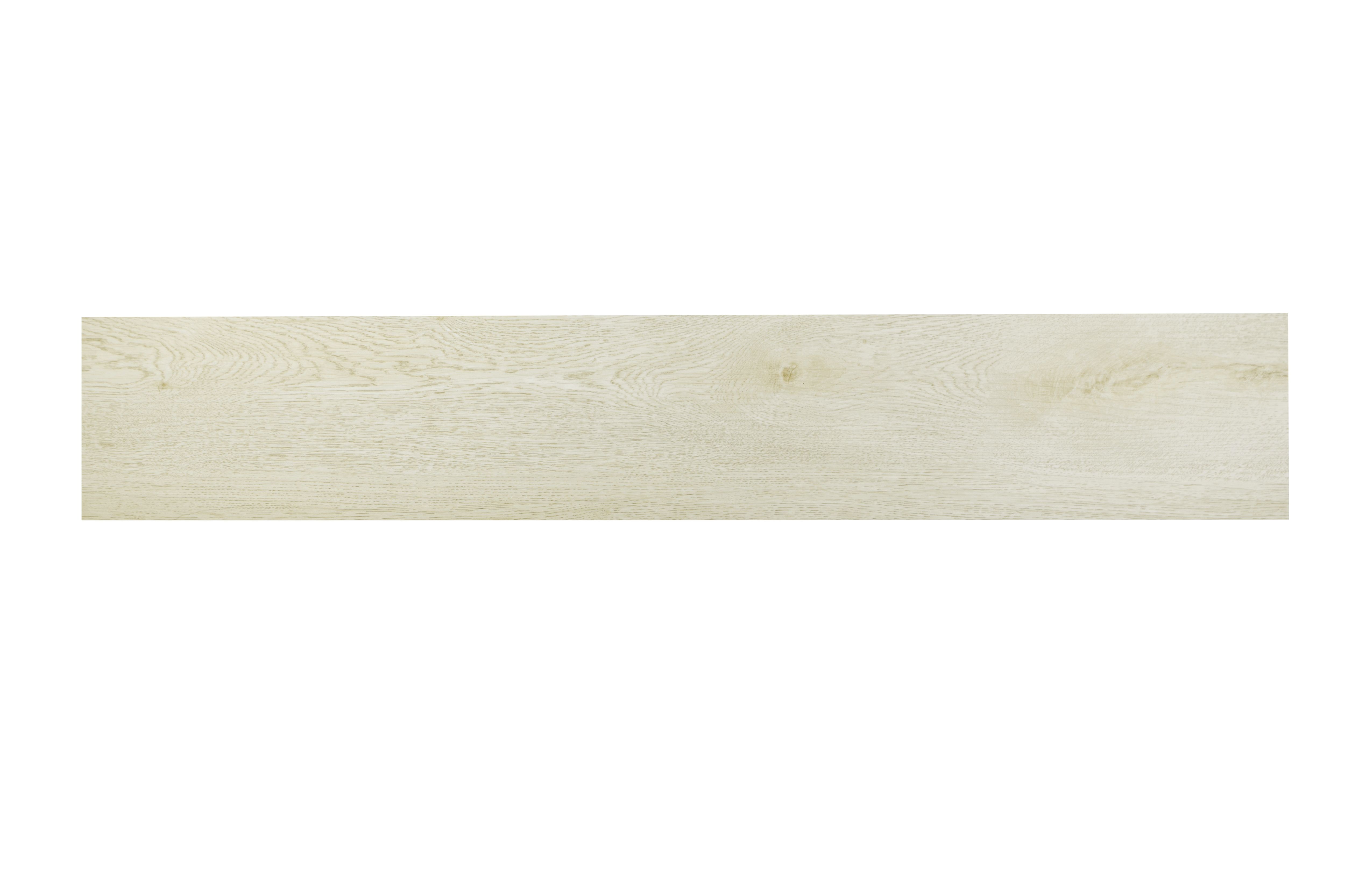 GoodHome Bossa Nova Beige Plain Wood effect Vinyl tile, Pack of 7