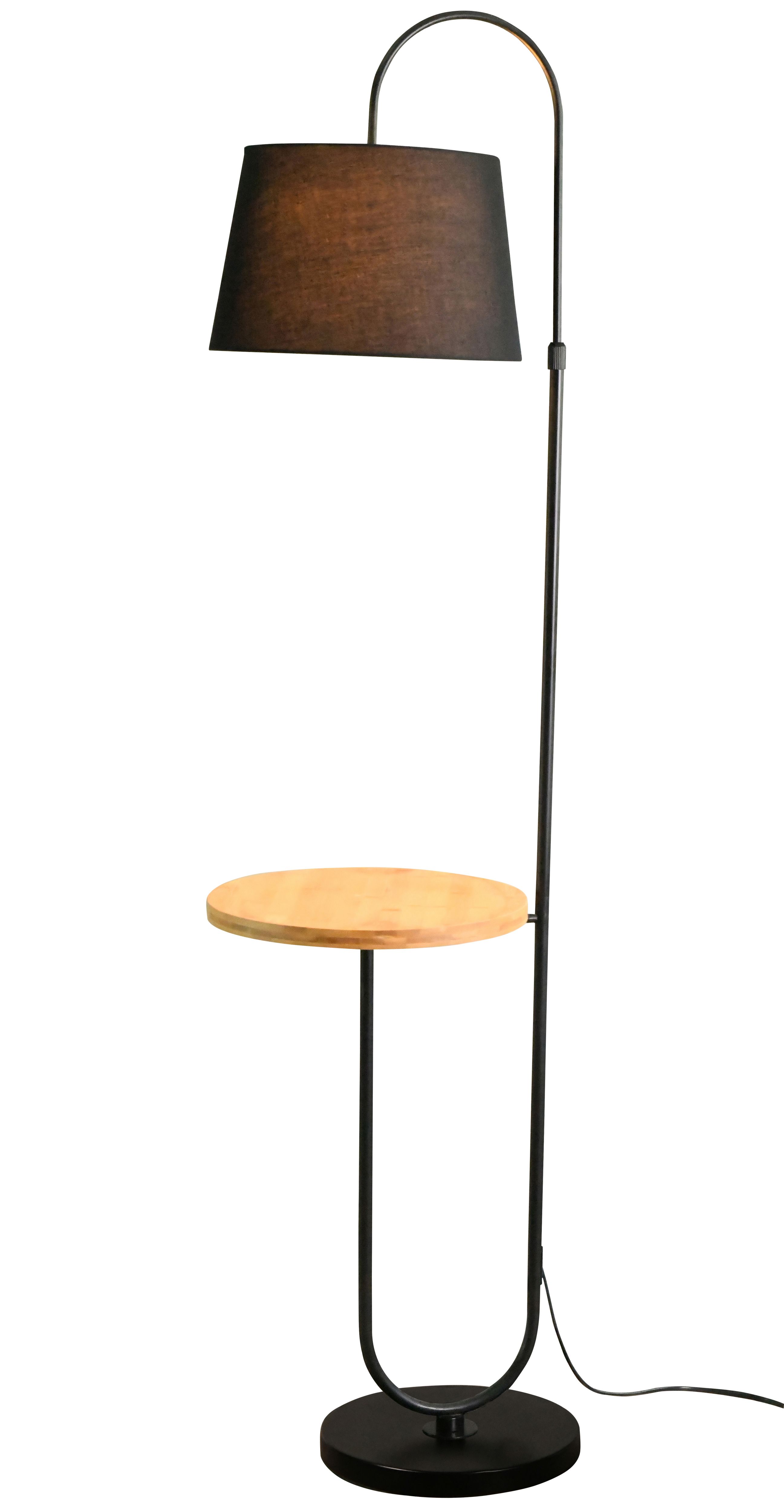 Floor lamp with tray deals and usb