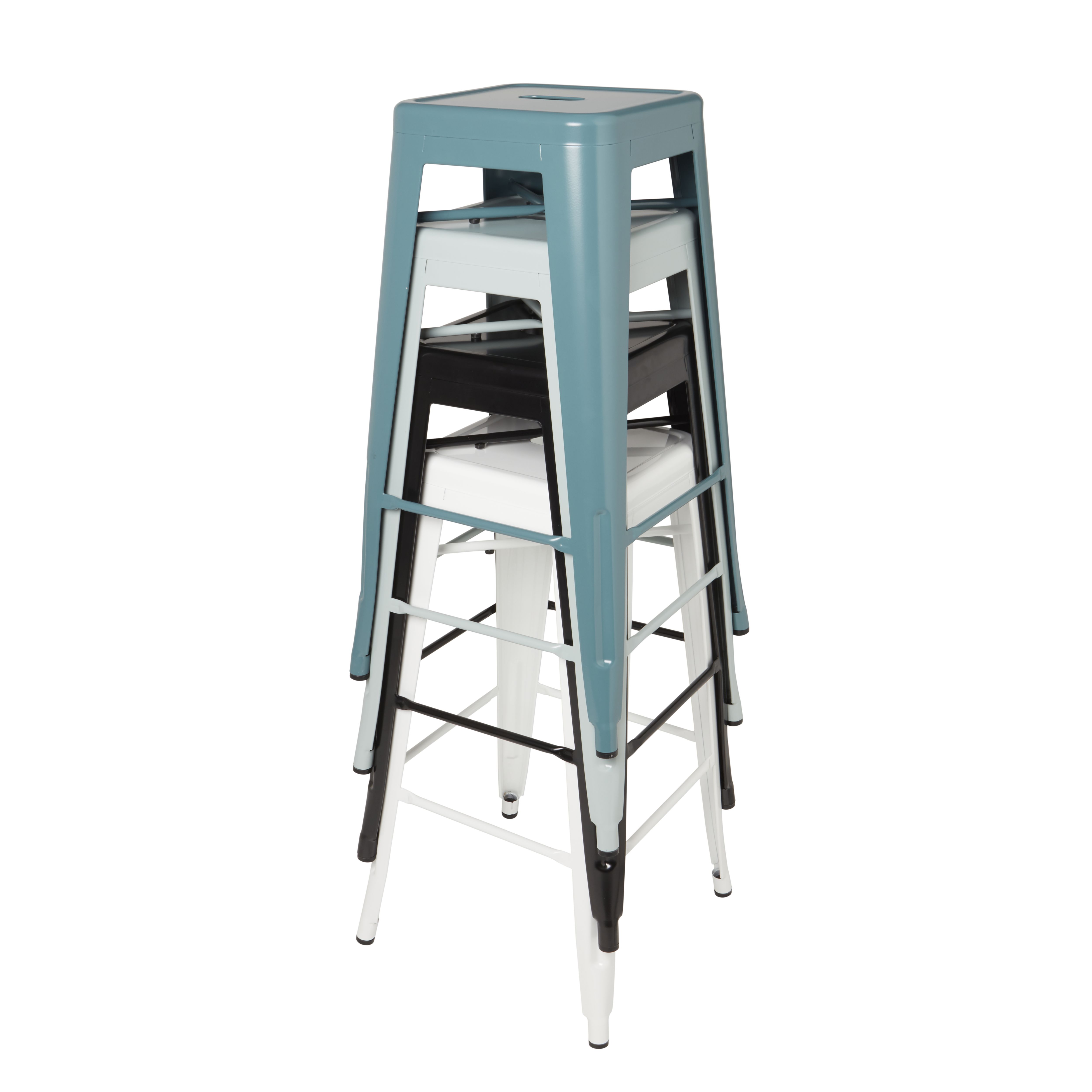 Black bar on sale stools b&q