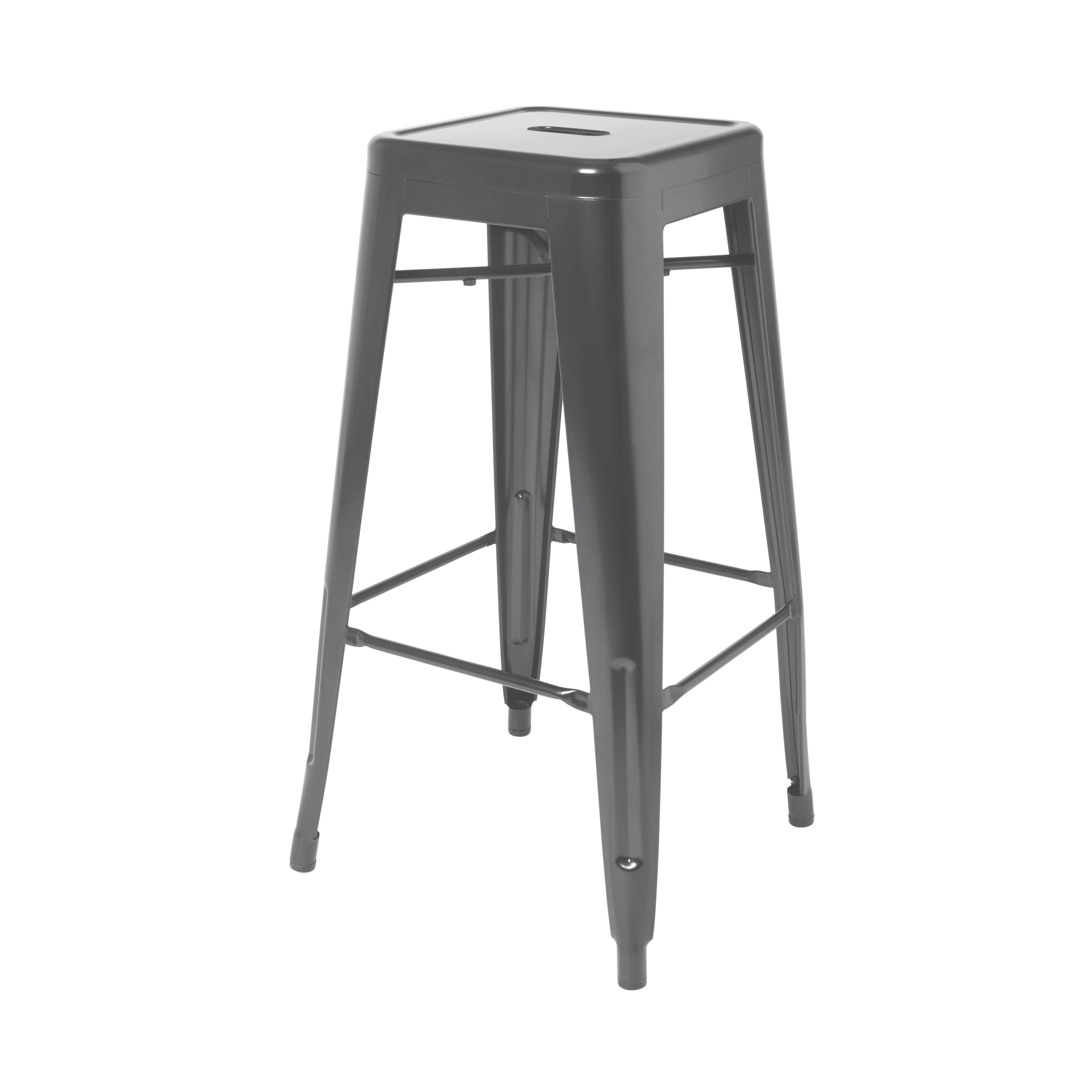 GoodHome Branza Grey Bar stool DIY at B Q