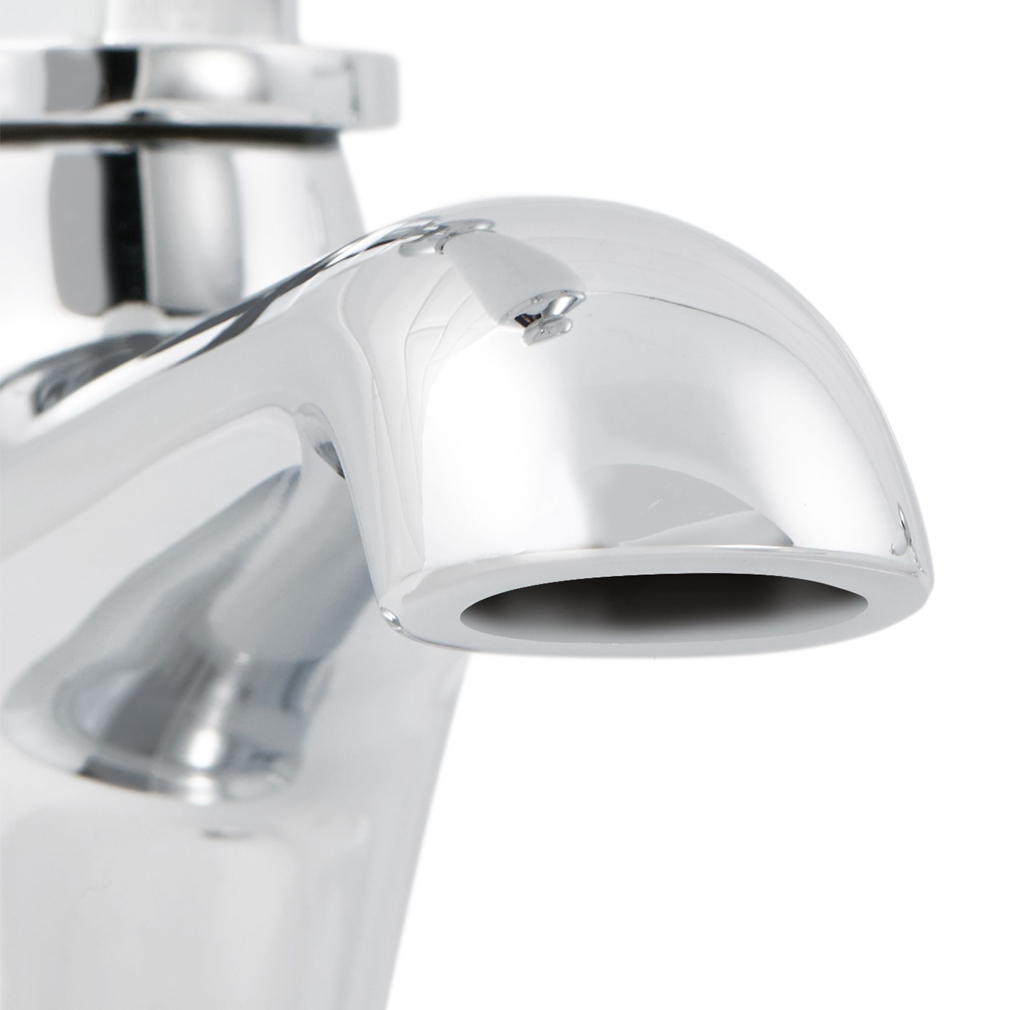 GoodHome Brean Traditional Basin Pillar Tap