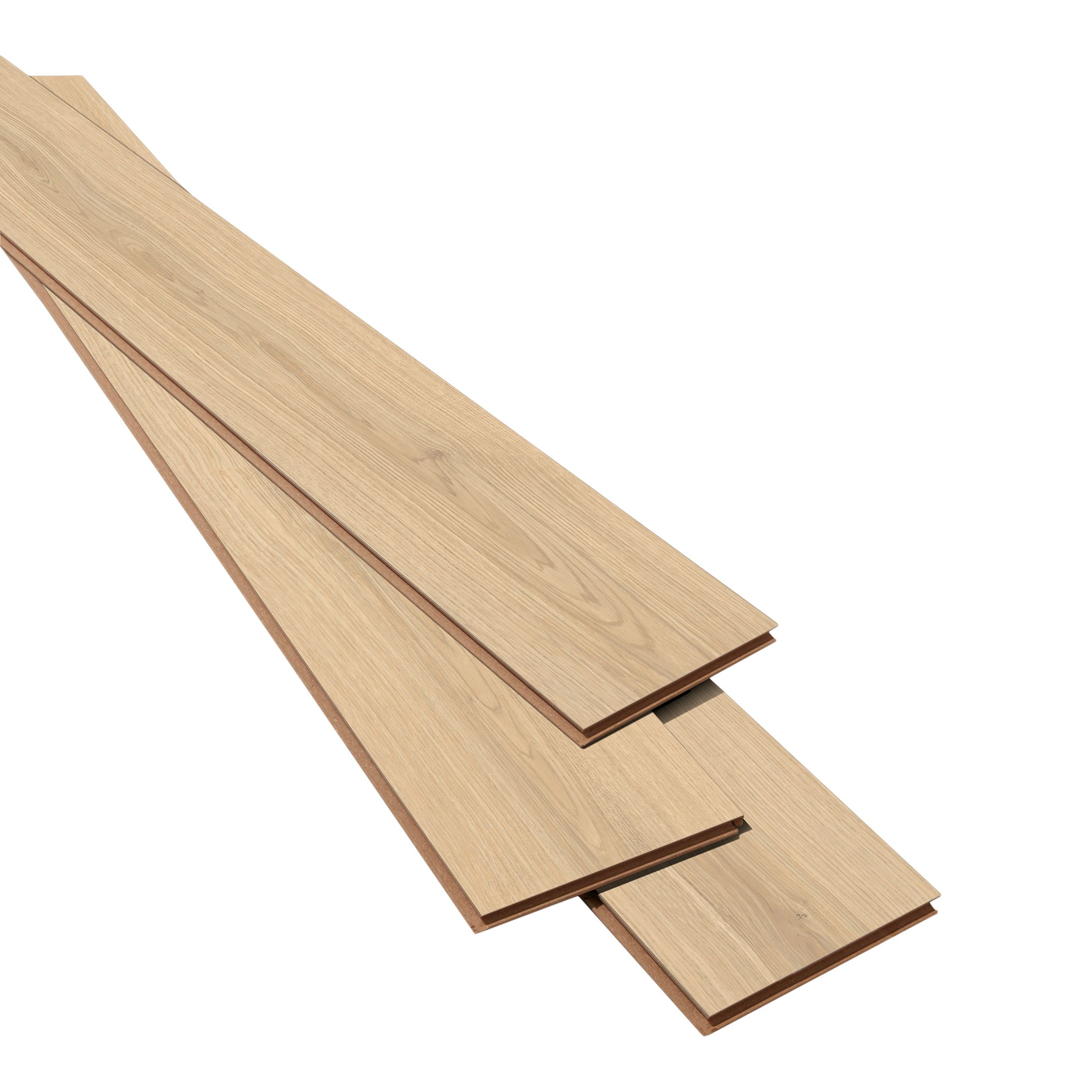 GoodHome Broadstairs Natural wood effect Structured Laminate Flooring, 1.99m²