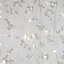 GoodHome Bromus Cream Floral Metallic effect Textured Wallpaper Sample