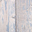 GoodHome Bucy Brown & light blue Wood effect Smooth Wallpaper