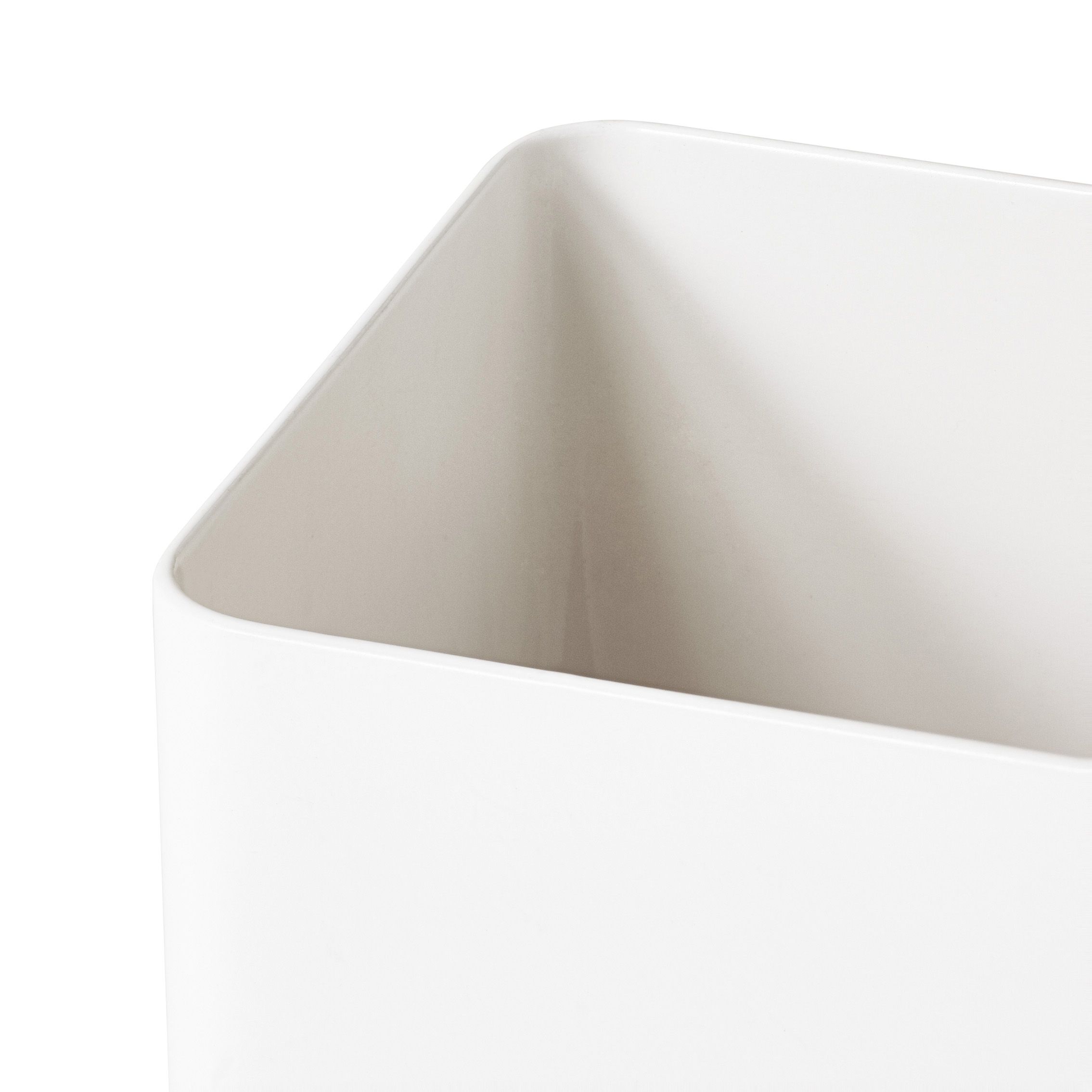 GoodHome Budu White Worktop storage set