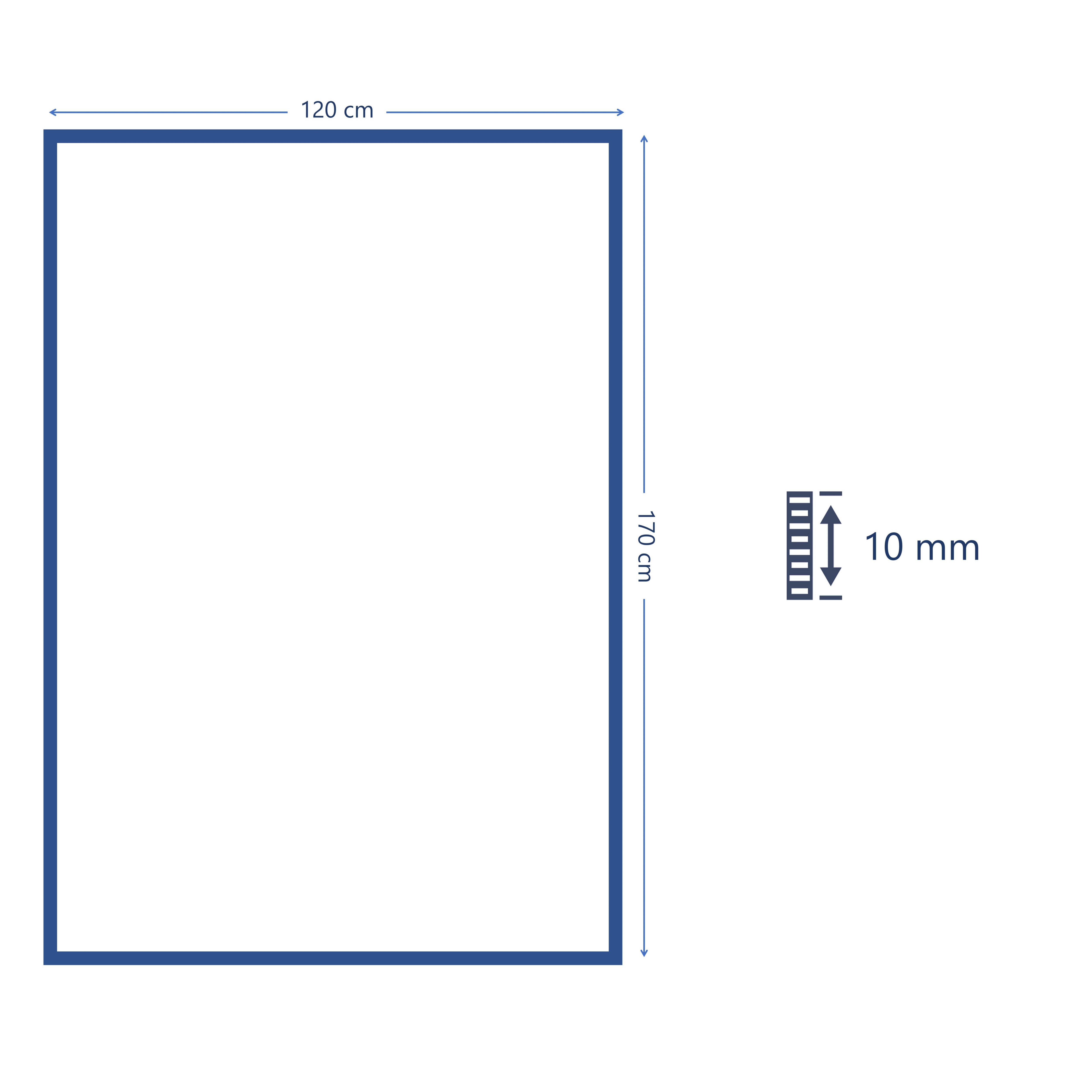 GoodHome Budwig Off white Medium Rug, (L)170cm x (W)120cm