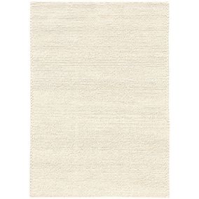 GoodHome Budwig Off white Medium Rug, (L)170cm x (W)120cm