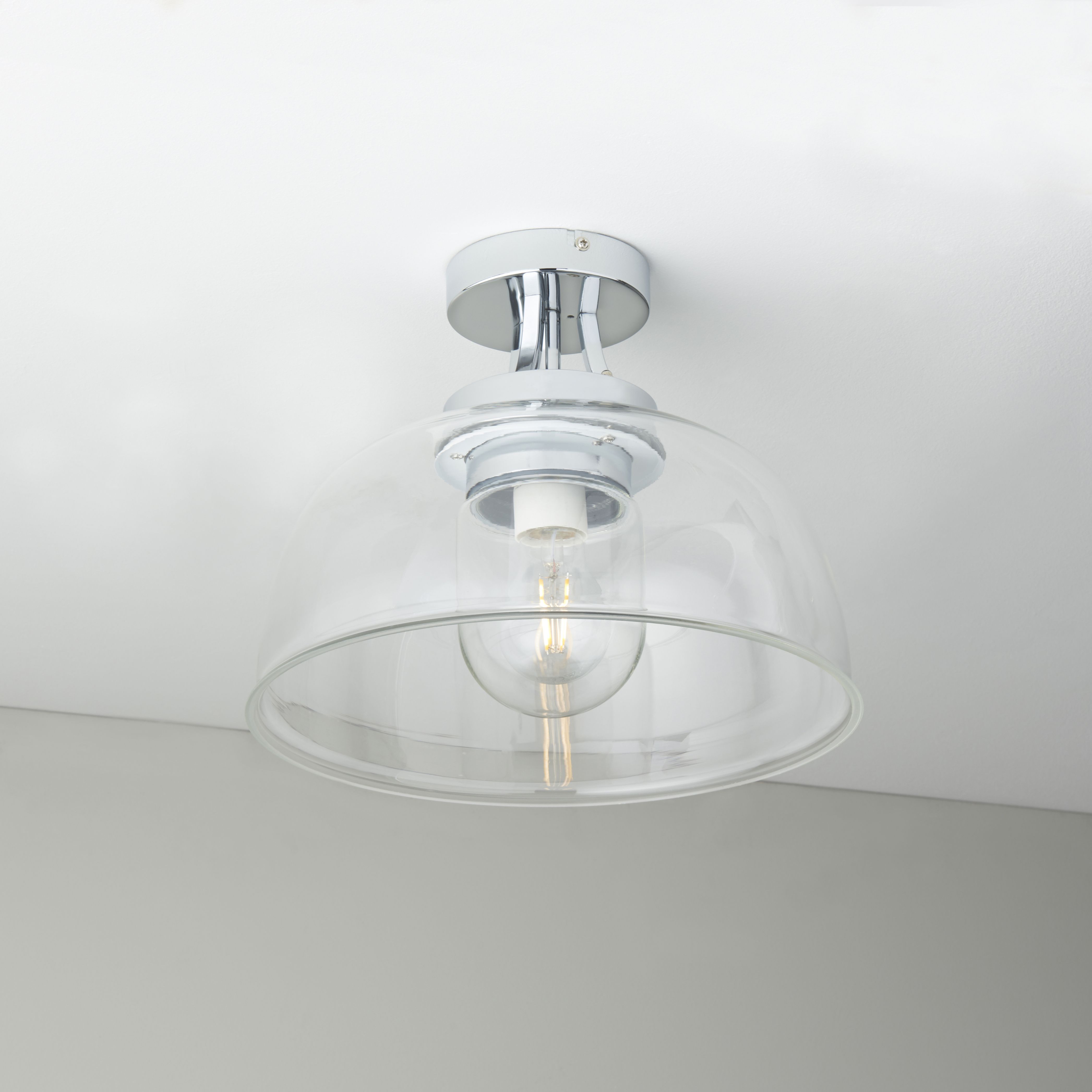 B&q flush deals bathroom ceiling lights