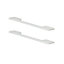 GoodHome Cacao Matt White Kitchen cabinets Handle (L)22cm, Pack of 2