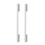 GoodHome Cacao White Kitchen cabinets Handle (L)22cm, Pack of 2
