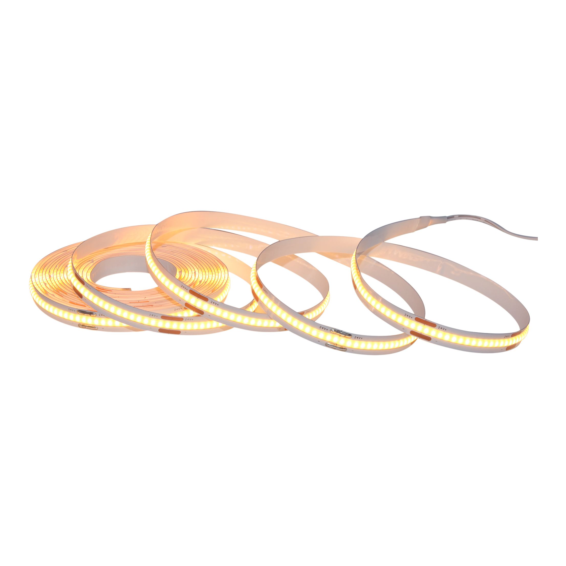 GoodHome Cacella Mains-powered (plug-in) LED Warm white Strip light IP20 2000lm 2700K (L)5m