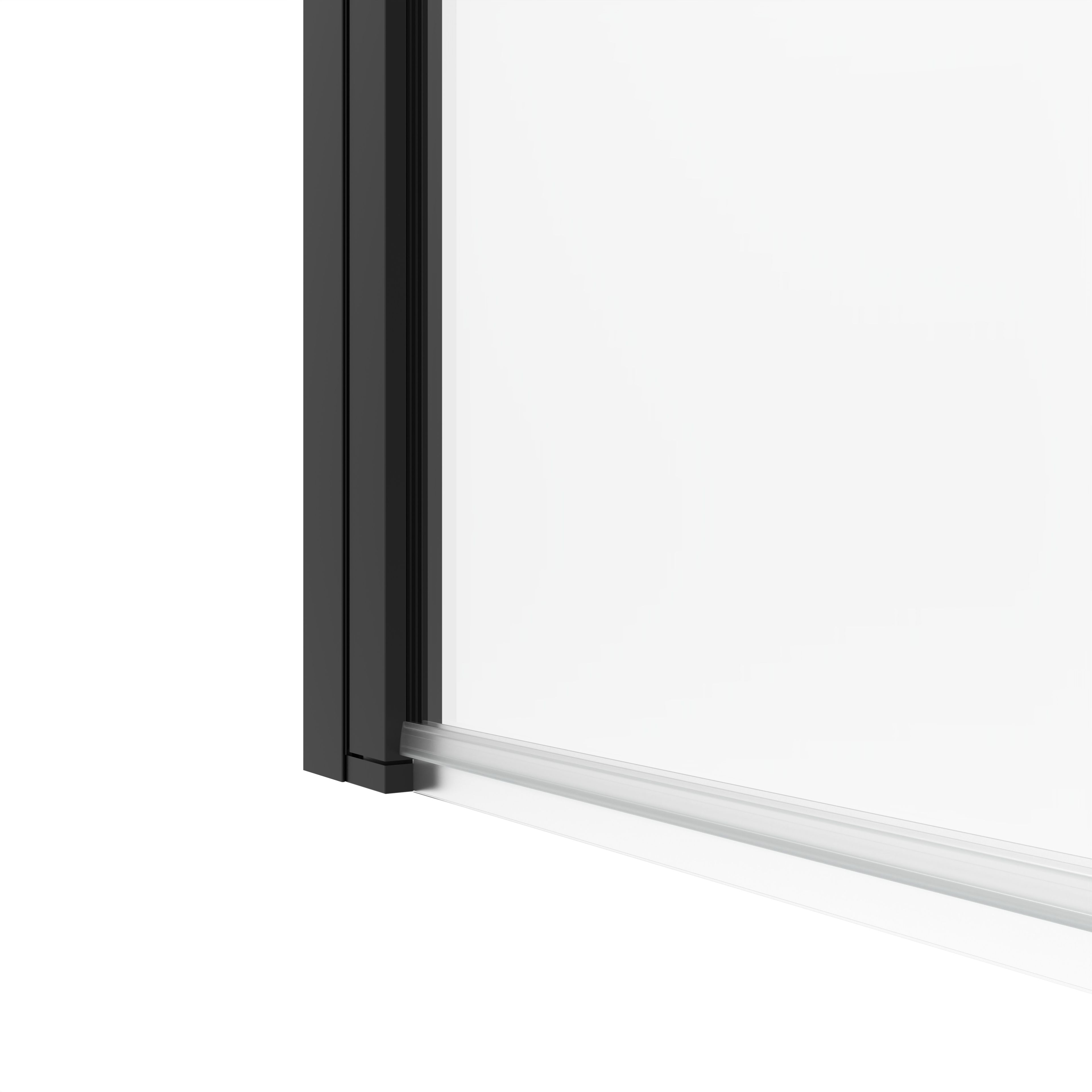 GoodHome Calera Transparent Straight 1 panel Clear Bath screen, (H)140cm (W)850mm