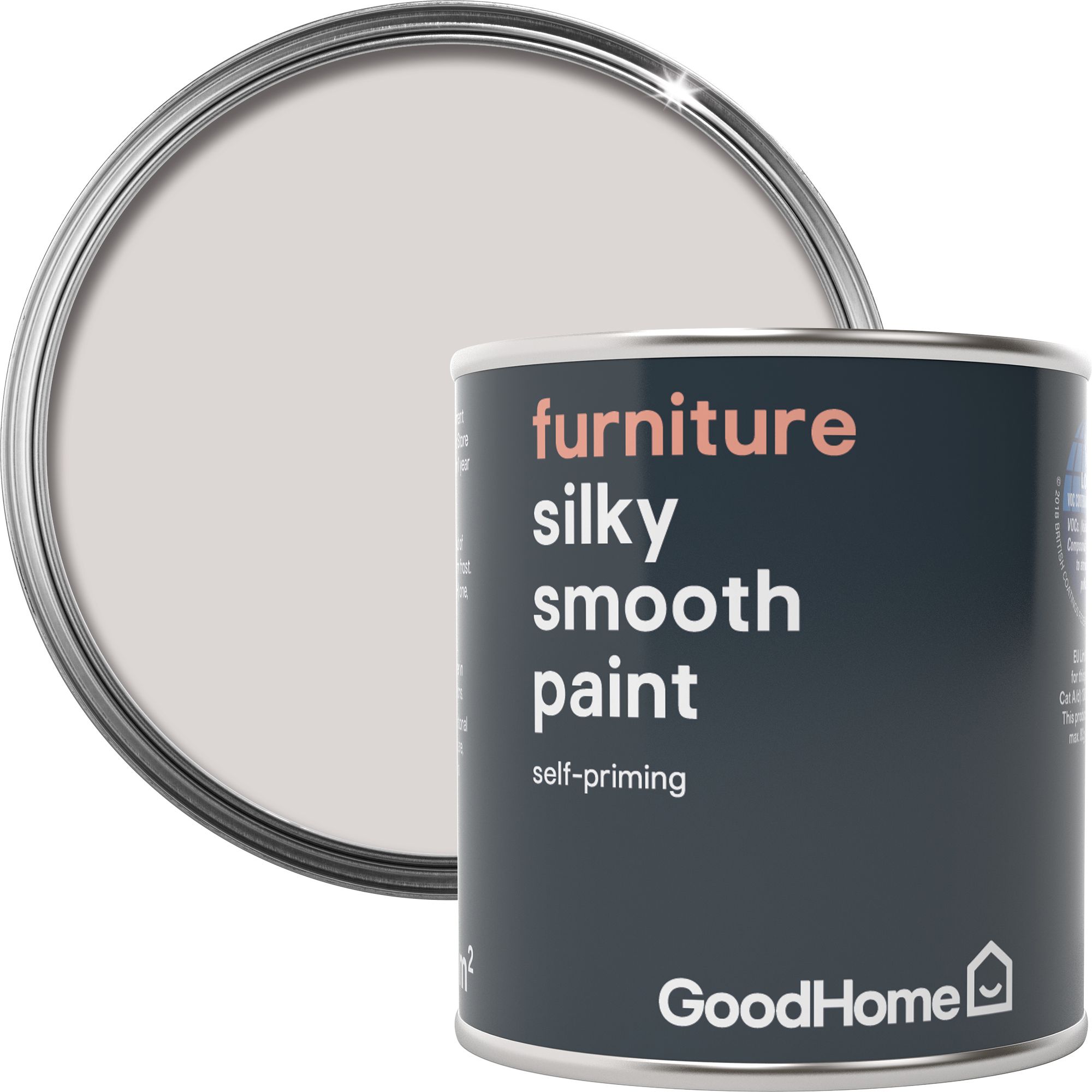 GoodHome Calgary Satin Furniture paint, 125ml