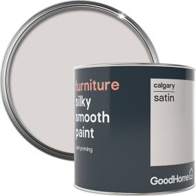 GoodHome Calgary Satin Furniture paint, 500ml