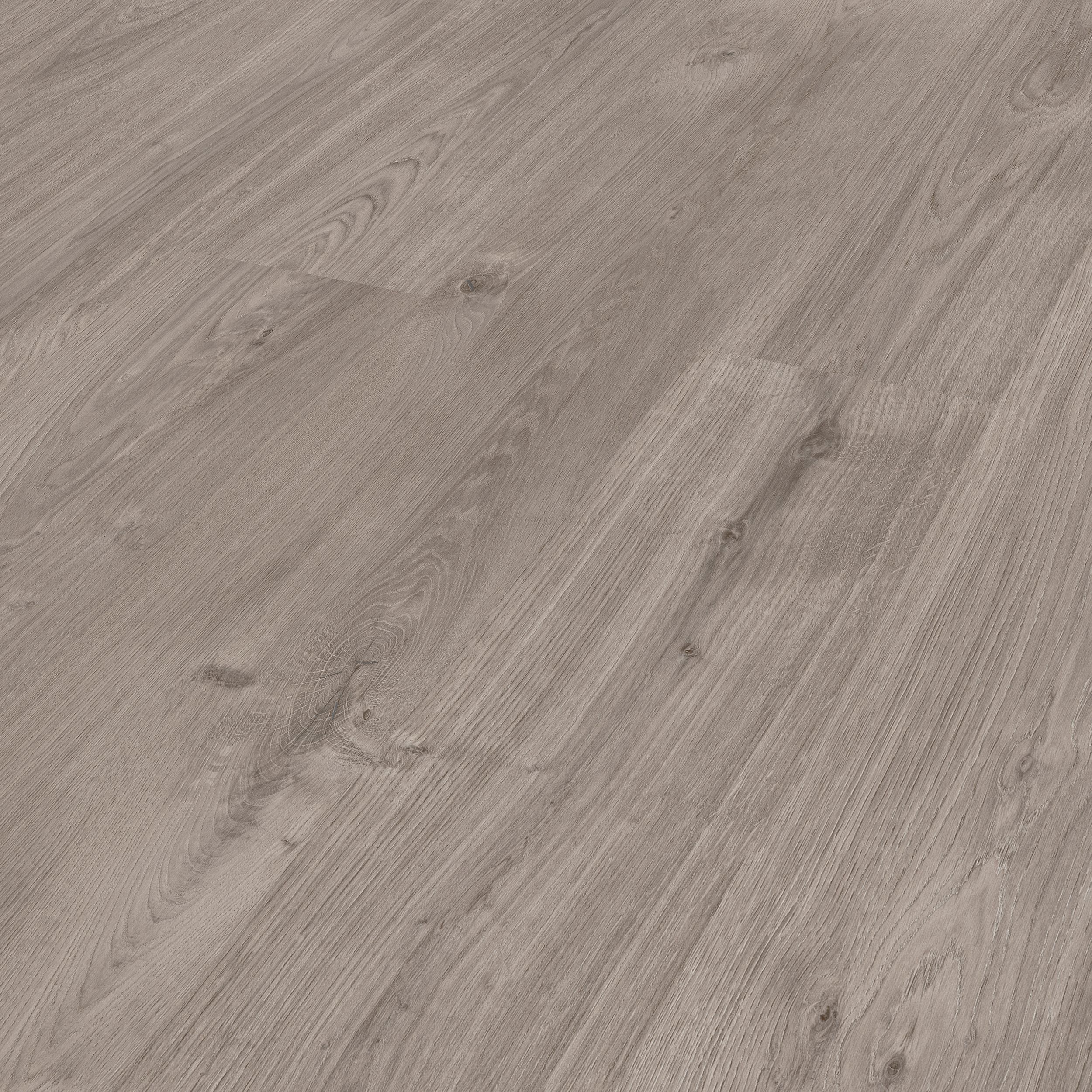 GoodHome Caloundra Grey Natural wood effect Laminate Flooring Sample