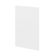 GoodHome Caraway Balsamita matt white slab Standard Blanking panel (H)719mm (W)455mm