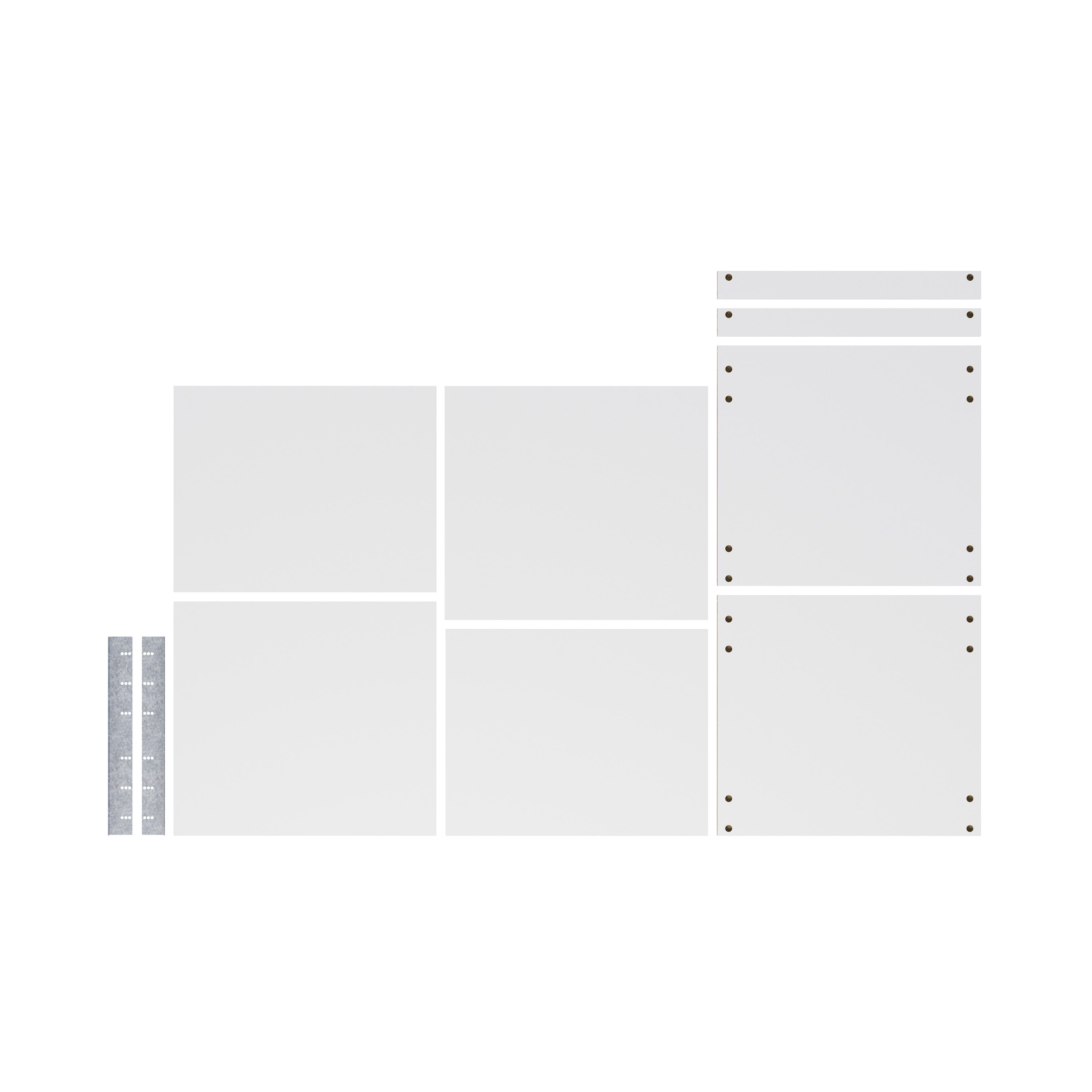 GoodHome Caraway Innovo 600mm Appliance shelf pack DIY at B&Q