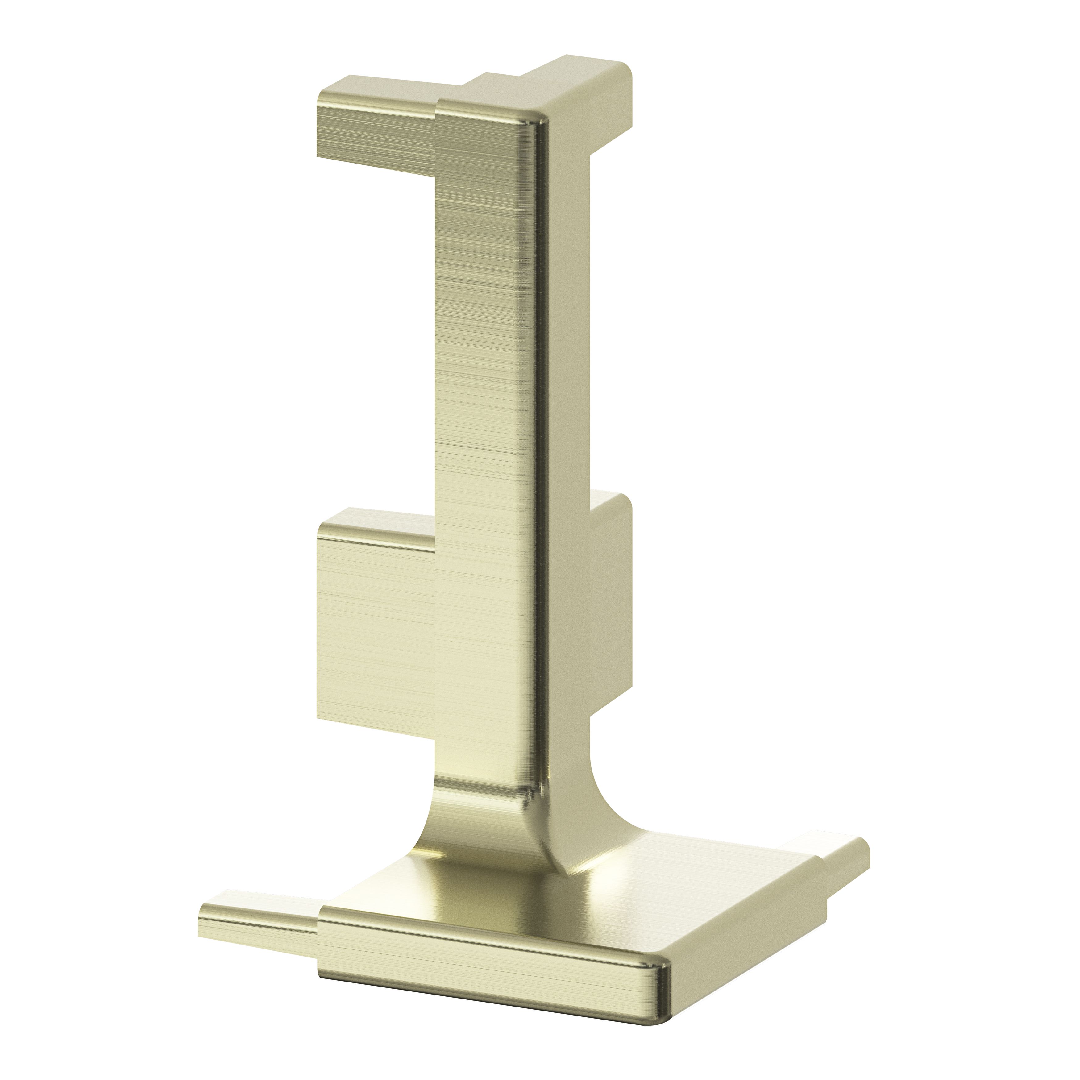 GoodHome Caraway Innovo Handleless Brushed brass effect Under worktop