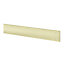 GoodHome Caraway Innovo Handleless Gloss Brushed brass effect Dishwasher fake drawer rail