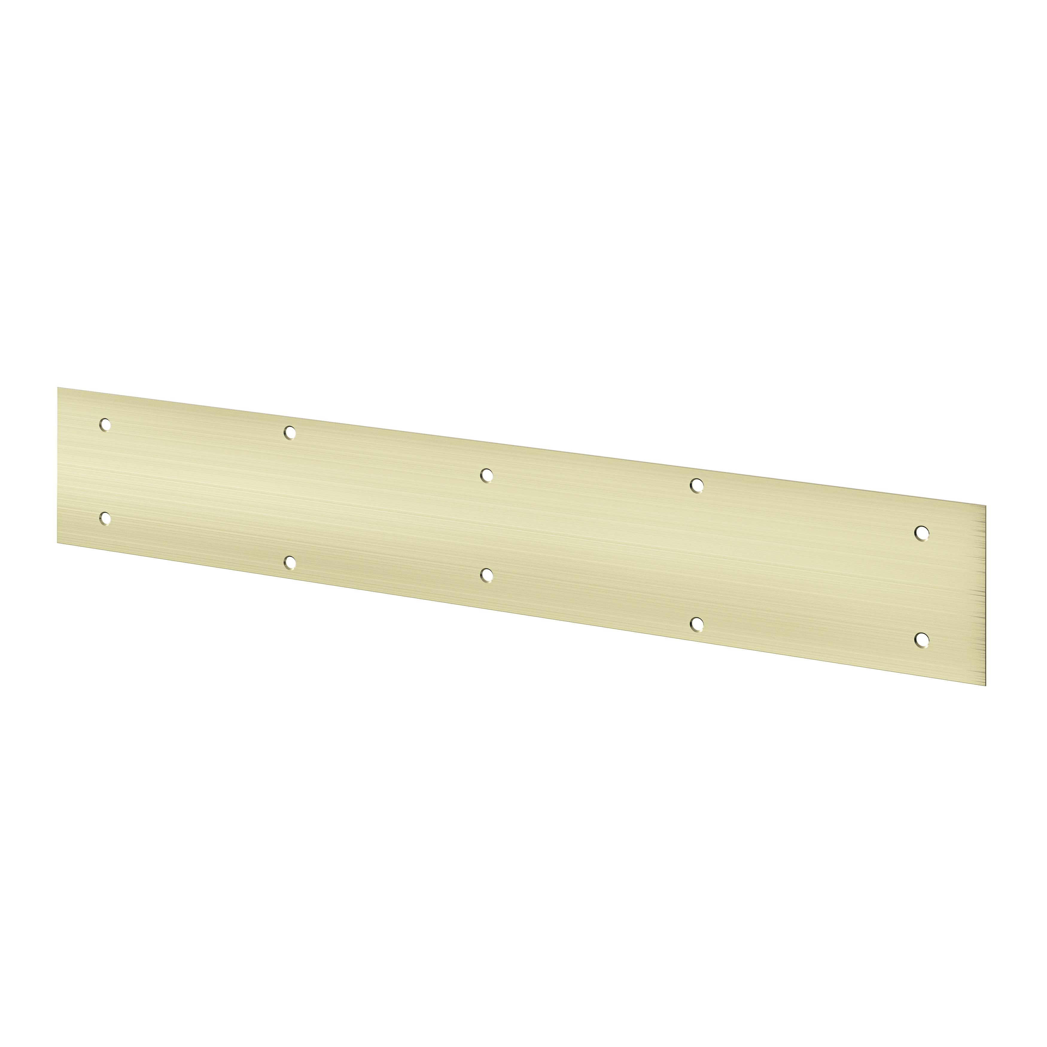 GoodHome Caraway Innovo Handleless Gloss Brushed brass effect