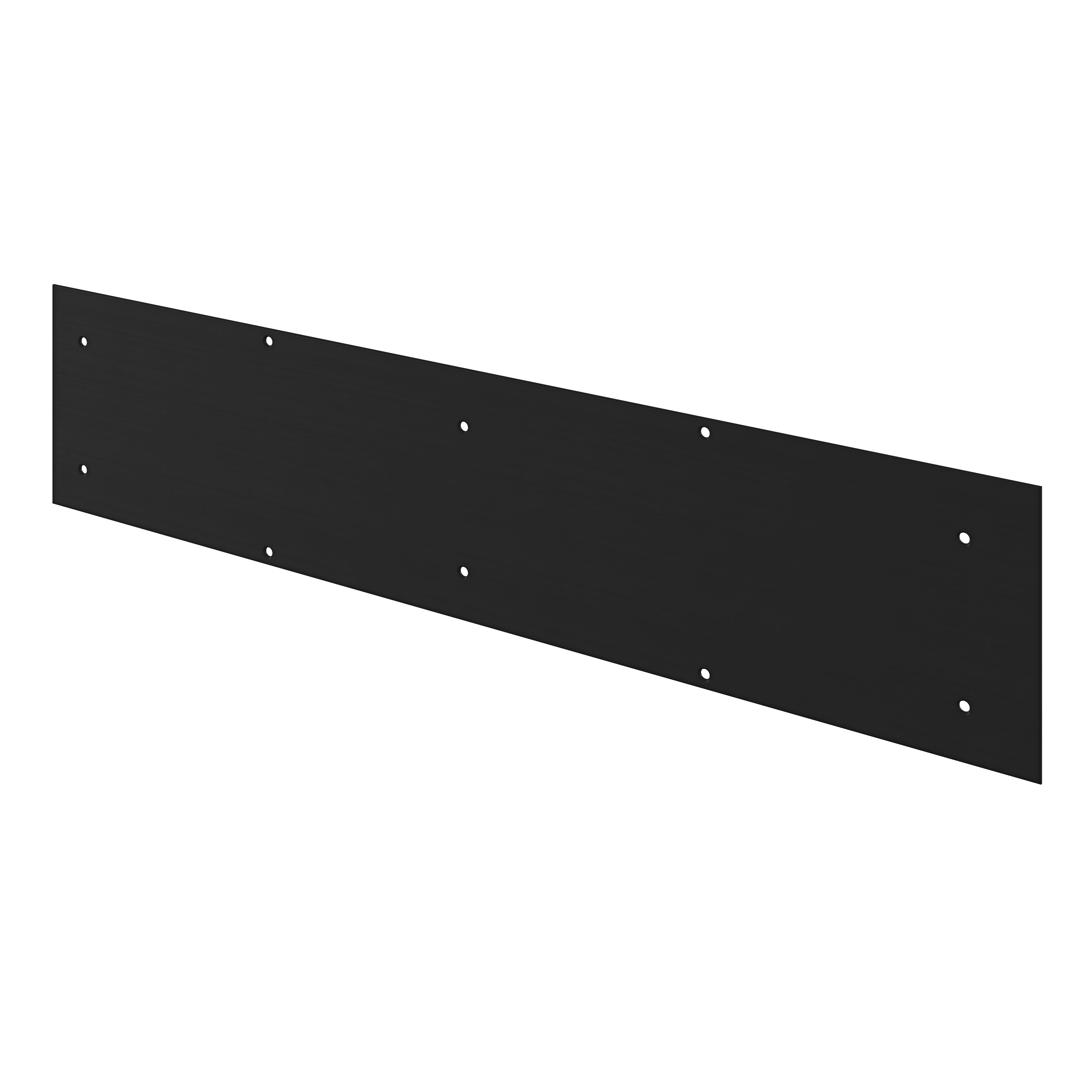 Goodhome Caraway Innovo Matt Black Dishwasher Fake Drawer Rail Diy At Bandq 