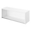 GoodHome Caraway Innovo Matt White Bridging Wall cabinet, (W)1000mm (D)320mm