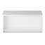 GoodHome Caraway Innovo Matt White Bridging Wall cabinet, (W)800mm (D)320mm