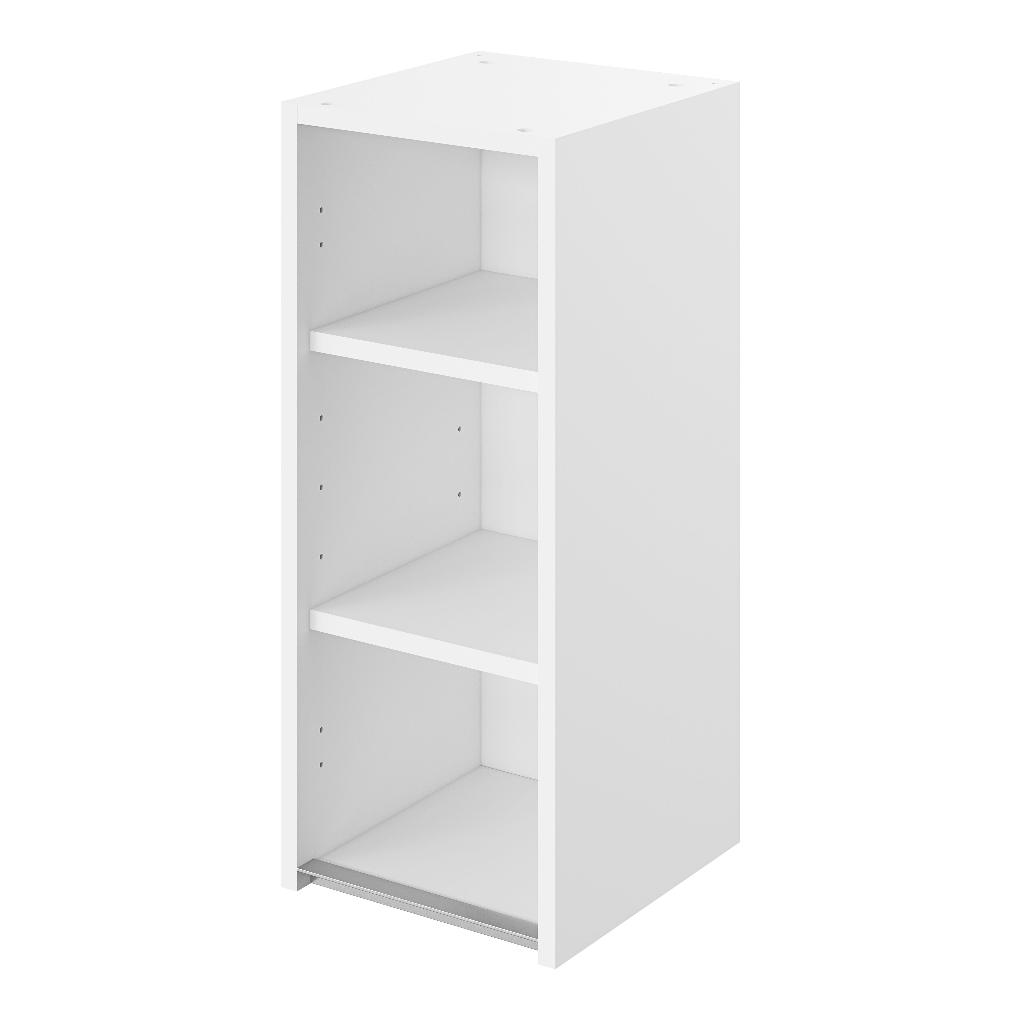 GoodHome Caraway Innovo Matt White Standard Wall cabinet, (W)300mm (D)320mm